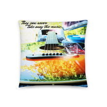 Load image into Gallery viewer, Throw Pillow Colorful Guitar