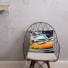 Load image into Gallery viewer, Throw Pillow Bright Toned Guitar