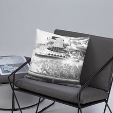 Load image into Gallery viewer, Throw Pillow Grayscale Guitar
