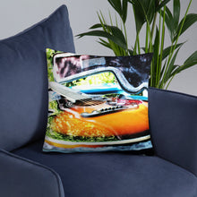 Load image into Gallery viewer, Throw Pillow Bright Toned Guitar