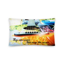 Load image into Gallery viewer, Throw Pillow Colorful Guitar