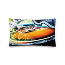 Load image into Gallery viewer, Throw Pillow Bright Toned Guitar