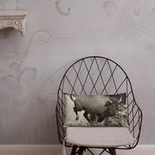 Load image into Gallery viewer, Throw Pillow Buffalo in Motion