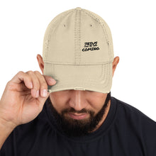 Load image into Gallery viewer, Hat Distressed Jesus Is Coming, Light Colors
