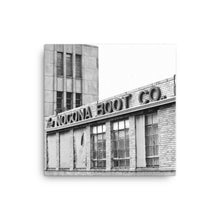 Load image into Gallery viewer, Canvas Print Nocona, Texas Boot Factory