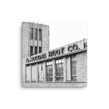 Load image into Gallery viewer, Canvas Print Nocona, Texas Boot Factory