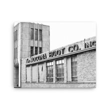Load image into Gallery viewer, Canvas Print Nocona, Texas Boot Factory