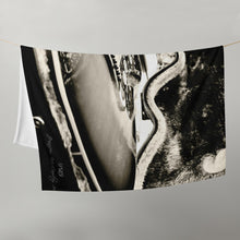 Load image into Gallery viewer, Blanket Sepia Guitar