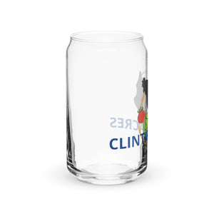 Clintifer Acres Can-shaped glass