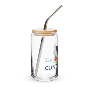 Clintifer Acres Can-shaped glass