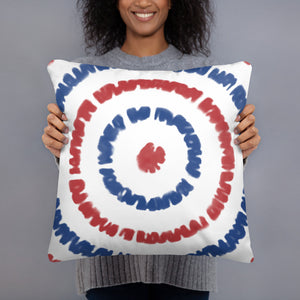 Throw Pillow Land of the Free