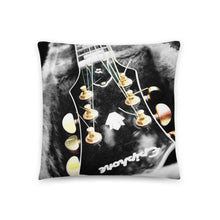 Load image into Gallery viewer, Throw Pillow Guitar Keys
