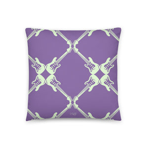 Throw Pillow Purple Haze