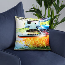 Load image into Gallery viewer, Throw Pillow Colorful Guitar
