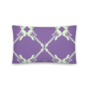 Throw Pillow Purple Haze