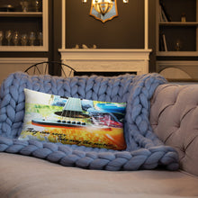 Load image into Gallery viewer, Throw Pillow Colorful Guitar
