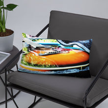 Load image into Gallery viewer, Throw Pillow Bright Toned Guitar
