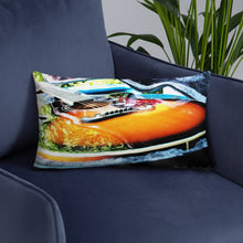 Load image into Gallery viewer, Throw Pillow Bright Toned Guitar
