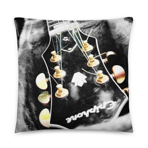 Throw Pillow Guitar Keys