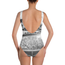 Load image into Gallery viewer, Swimsuit Grayscale Guitar One-Piece
