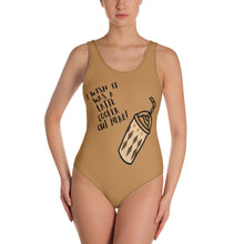 Load image into Gallery viewer, Swimsuit Latte One-Piece
