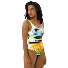 Load image into Gallery viewer, Swimsuit Bright Guitar One-Piece
