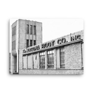 Canvas Print Nocona, Texas Boot Factory