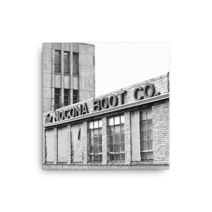 Canvas Print Nocona, Texas Boot Factory