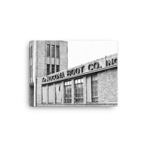 Canvas Print Nocona, Texas Boot Factory