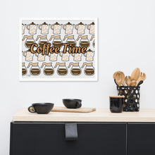 Load image into Gallery viewer, Poster Framed Coffee Time
